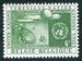 N°31-1958-BELGIQUE-ORG METEO MONDIALE-6F-VERT/JAUNE 