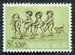 N°1403-1966-BELGIQUE-JEU A LA QUEUE LEU LEU-8F+3F50 