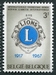 N°1404-1966-BELGIQUE-50 ANS DU LIONS INTERNATIONAL-3F 