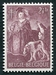 N°1309-1964-BELGIQUE-TABLEAU-PETIT GARCON ET CHIENS-2F+1F 