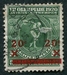 N°0184-1921-BELGIQUE-JO D'ANVERS-LANCEUR DISQUE-20C S/5C+5C 