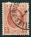 N°0192-1921-BELGIQUE-ROI ALBERT 1ER-3C-ROUGE/BRUN 