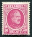 N°0200-1921-BELGIQUE-ROI ALBERT 1ER-30C-LILAS/ROSE 