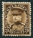 N°0341-1932-BELGIQUE-ROI ALBERT 1ER-75C-SEPIA 