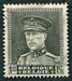 N°0318-1931-BELGIQUE-ROI ALBERT-1F25-GRIS 
