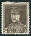 N°0322A-1931-BELGIQUE-ROI ALBERT 1ER-2F50-BRUN/NOIR 