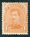 N°0135-1915-BELGIQUE-ROI ALBERT 1ER-1C-ORANGE 