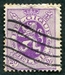 N°0281-1929-BELGIQUE-LION HERALDIQUE-20C-VIOLET 