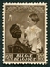 N°0454-1937-BELGIQUE-REINE ASTRID ET PRINCE BAUDOUIN-2F45+1F 