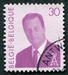 N°2562-1994-BELGIQUE-ROI ALBERT II-30F-LILAS S/MAUVE CLAIR 