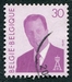 N°2562-1994-BELGIQUE-ROI ALBERT II-30F-LILAS S/MAUVE CLAIR 