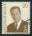 N°2561-1994-BELGIQUE-ROI ALBERT II-20F-BRUN S/CREME 