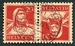 N°0203B-1924-SUISSE-GUILLAUME TELL-20C-ROUGE/VIF S/CHAMOI 