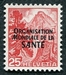 N°273-1948-SUISSE-25C-ROUGE 