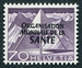 N°348-1950-SUISSE-SIGNAL DE TRIANGULATION-70C-VIOLET 