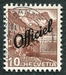 N°187-1942-SUISSE-CHATEAU DE CHILLON-10C-BRUN/LILAS 