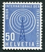 N°425-1960-SUISSE-UNION INTERN DES TELECOM-50C-BLEU 