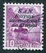 N°107-1937-SUISSE-CHATEAU DE CHILLON-10C-LILAS 