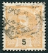 N°0125-1895-PORT-CHARLES 1ER-5R-ORANGE 