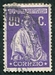 N°0428-1926-PORT-CERES-80C-VIOLET 