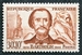 N°1212-1959-FRANCE-BARTHOLDI-SCULPTEUR-30F+10F-BRUN/ROUGE 