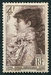 N°0738-1945-FRANCE-SARAH BERNHARDT-4F+1F-BRUN/LILAS 