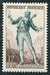 N°0957-1953-FRANCE-FIGARO-12F-BRUN/LILAS ET VERT/BLEU 