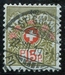 N°06A-1911-SUISSE-15C-VERT/OLIVE/ROUGE 