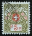 N°04B-1911-SUISSE-5C-VERT/OLIVE/ROUGE 