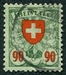 N°0208-1924-SUISSE-ARMOIRIES-90C 