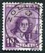 N°0317-1938-SUISSE-JEUNE FILLE DE SAINT GALL-10C-VIOLET/PAIL 