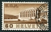 N°0309-1938-SUISSE-PALAIS DES NATIONS-60C-BRUN/CREME 