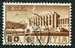 N°0309-1938-SUISSE-PALAIS DES NATIONS-60C-BRUN/CREME 