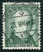 N°0388-1943-SUISSE-M.FELLENBERG-5C+5C-VERT 