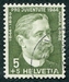 N°0399-1944-SUISSE-NUMA DROZ-5C+5C-VERT/OLIVE 