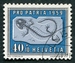 N°0629-1959-SUISSE-SALAMANDRE PETRIFIEE-40C+10C 
