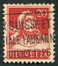 N°0203-1924-SUISSE-GUILLAUME TELL-20C-ROUGE/VIF S/CHAMOI 