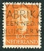 N°0513-1949-PAYS BAS-REINE JULIANA-10C-BISTRE ORANGE 