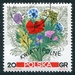 N°1636-1967-POLOGNE-FLEUR-BOUQUET-20GR 