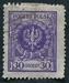 N°0295-1924-POLOGNE-AIGLE-30G-VIOLET 