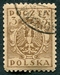 N°0159-1919-POLOGNE-AIGLE-3F-BISTRE 