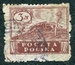 N°0213-1920-POLOGNE-SYMBOLE DE LA PAIX-3M-BRUN/ROUGE 