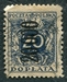 N°063-1924-POLOGNE-20000 S/20M-BLEU/NOIR 