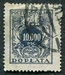 N°051-1923-POLOGNE-10000M-BLEU NOIR 