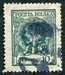 N°0291-1924-POLOGNE-AIGLE-10G-VERT BLEU 