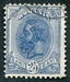 N°0109-1893-ROUMANIE-CHARLES 1ER-25B-BLEU 