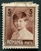 N°0341-1928-ROUMANIE-ROI MICHEL 1ER-5L-BRUN/ROUGE 