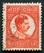 N°0393-1930-ROUMANIE-CHARLES II-4L-ROUGE 