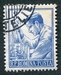 N°1382-1955-ROUMANIE-CHIMISTE-3B-BLEU 