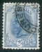 N°0109-1893-ROUMANIE-CHARLES 1ER-25B-BLEU 